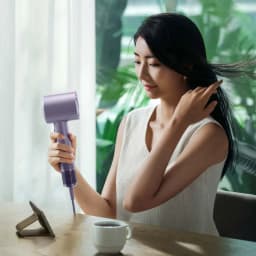 MIJIA High Speed Water Ion Hair Dryer H701,4 Temps & 3 Speeds,Professional 1600W Ionic Blow Dryers,110000 Rpm Fast Dry