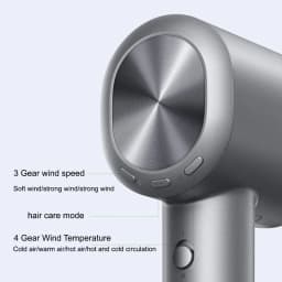 MIJIA High Speed Water Ion Hair Dryer H701,4 Temps & 3 Speeds,Professional 1600W Ionic Blow Dryers,110000 Rpm Fast Dry