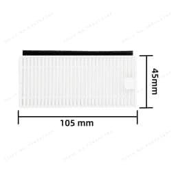 Compatible For Lefant M201 , U180 / OKP Life K8 / MyGenie H20 Wifi Robot Vacuum Parts Accessories Side Brush Hepa Filter