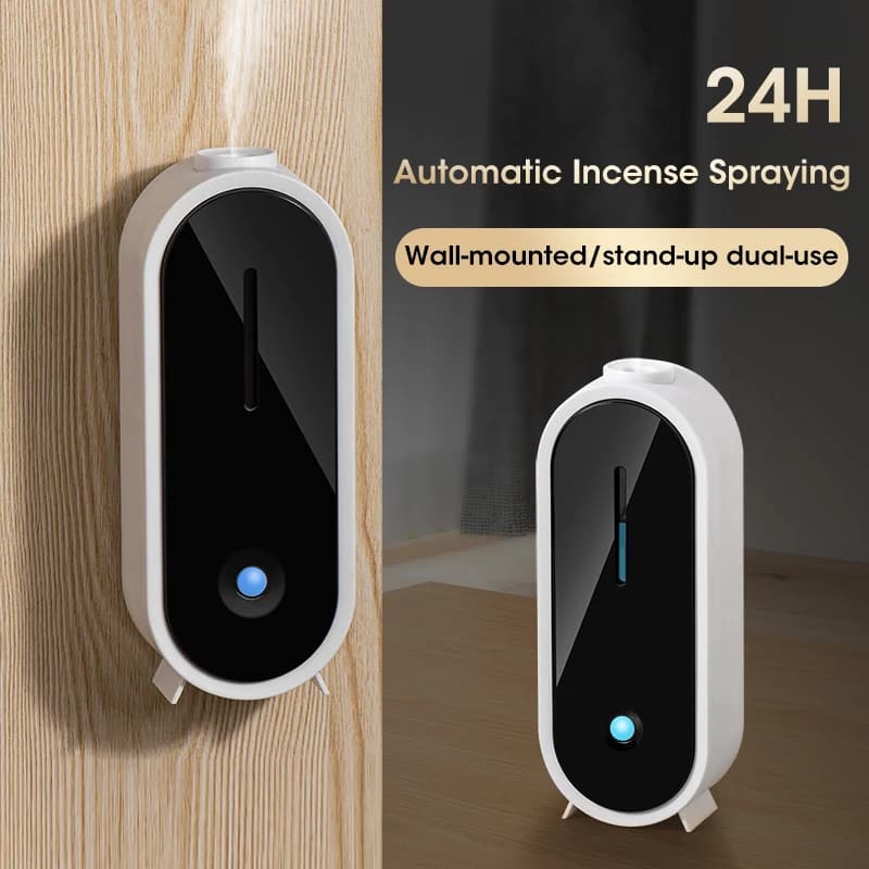 Portable Ultrasonic Diffuser Aromatherapy Machine Desktop Wall USB Smart Air Purifier Car Air Freshener Home Bathroom