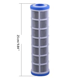 Washable Water Purifier Filter 10 Inch Stainless Steel Mesh Filter Cartridges Filter Accuracy 40 Microns