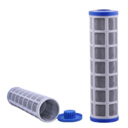 Washable Water Purifier Filter 10 Inch Stainless Steel Mesh Filter Cartridges Filter Accuracy 40 Microns