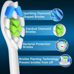 4/8/16pcs Replacement Toothbrush Heads for Phlips Replacement Heads,Electric Tooth-Brush Head Compatible with Phllips
