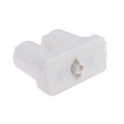 3/2/1Pcs Double Compartments Universal Battery Box for Gas Water Heater Accessories Parts Plastic Double Battery Case(white)