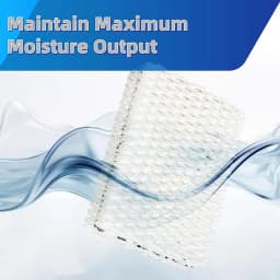 WF813 Humidifier Wick Filter Replacement for EQWF813 Compatible with RCM832, RCM-83 PCWF813 PCCM 840 4Pack