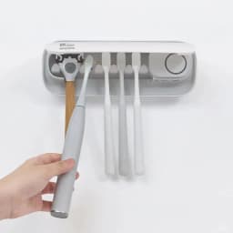 NEW UV Toothbrush Holder Automatic Drying Toothbrush Sterilizer Intelligent Wall Mounted Home Bathroom Rechargeable Fast Drying