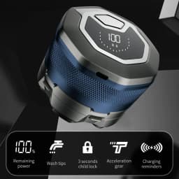 Electric Head Shaver for Bald Men 6D Magnetic Razor Hair Trimmer USB Rechargeable LED Display Waterproof Beard Shavers
