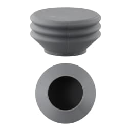 Silicone Retention Bellow For Niche For Zero Coffee Grinder White Home Appliances Coffee Machine Replacement Accessories