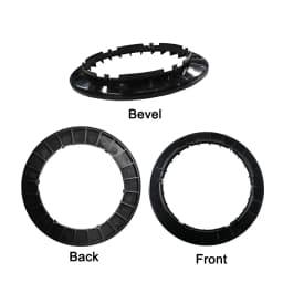 Original Clean Ring for Purerobo W-R3S W-R1 Window Cleaning Robot Black Round Replacement Part for Glass Clean Robot Machine Use