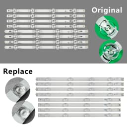 LED Backlight Strip For 42GB6310 42LB550V 42LB561V 42LB585V 42LB580N 42LB563V 42LB5610 42LB580 42LB5800 42LB 42LF LC420DUE FG