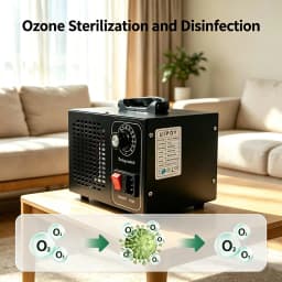 60g/h Ozone Generator Ozone Machine Home Air Purifier Cleaner Sterilize Filter Disinfection Sterilization Remove Odor Ozonizador