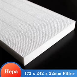 Custom Made HEPA Filter 172 X 242 X 22mm Air Purifier Filter Air Clean
