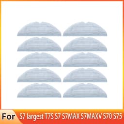 Mop For Xiaomi Roborock Accessories S7 Largest T7S S7 S7MAX S7MAXV S70 S75, Roborock S7 Mop Pad Parts Roborock S7 Sonic Mopping