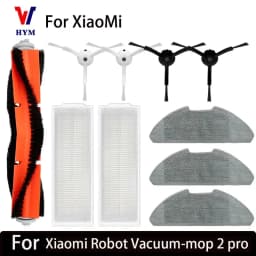 For Xiaomi Mi Robot Vacuum-Mop 2 Pro/Lite MJST1SHW MJSTL Hepa Filter Mop Cloth Main Side Brush Mijia Vacuum Cleaner Accessories