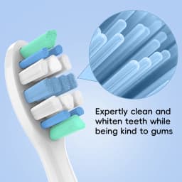 8pcs Replacement Toothbrush Heads Compatible with Philips Sonicare Replacement Electric Brush Head 4100 6500 6100 7500 5300 1100