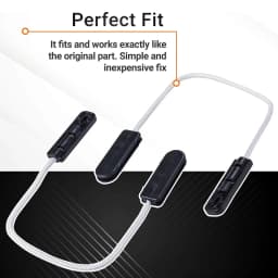 2Pack 4933DD3001B Dishwasher Door Hinge Cable Assembly for LG Dishwashers 4933DD3001A PS3524406 AP4511304