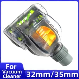 Universal Cyclone Vacuum Cleaner Head Turbo Floor Brush Head Power Nozzle 32mm/35mm Mini Cleaning Products for Home Carpet Bed