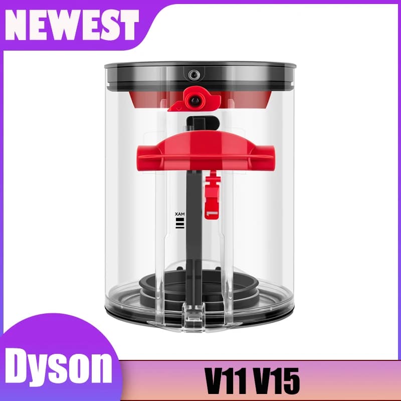 Short Dust Bucket For Dyson V11 V15 Replacement Dust Bin Parts Vacuum Cleaner Attachments Container Accessories