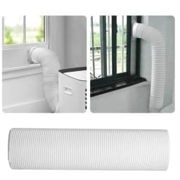 1.5/2M Portable Flexible Conditioner Exhaust Hose Tube 13/15cm Exhaust Pipe Hose Connector Interface for Mobile Air Conditioning