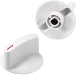 2 PACK WH1X2721 Dryer Knob Compatible with Hotpoint GE Dryer Machine Parts AP2044893 123C7931 EA271094 PS271094