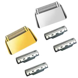 PROFESSIONAL REPLACEMENT FOIL AND CUTTER BLADES HEAD SET FOR KEMEI 2028 ELECTRIC SHAVER (GOLD OR SILVER)
