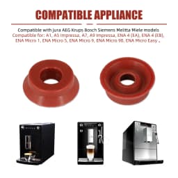 Coffee Maker Sealing Gaskets Compatible With Jura Krups Melitta AEG Coffee Machines
