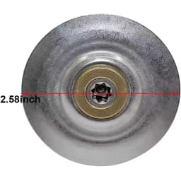 Replacement Parts 6 Point Fusion 4980 Blade Cutter Assembly Compatible with Oster Osterizer Blender