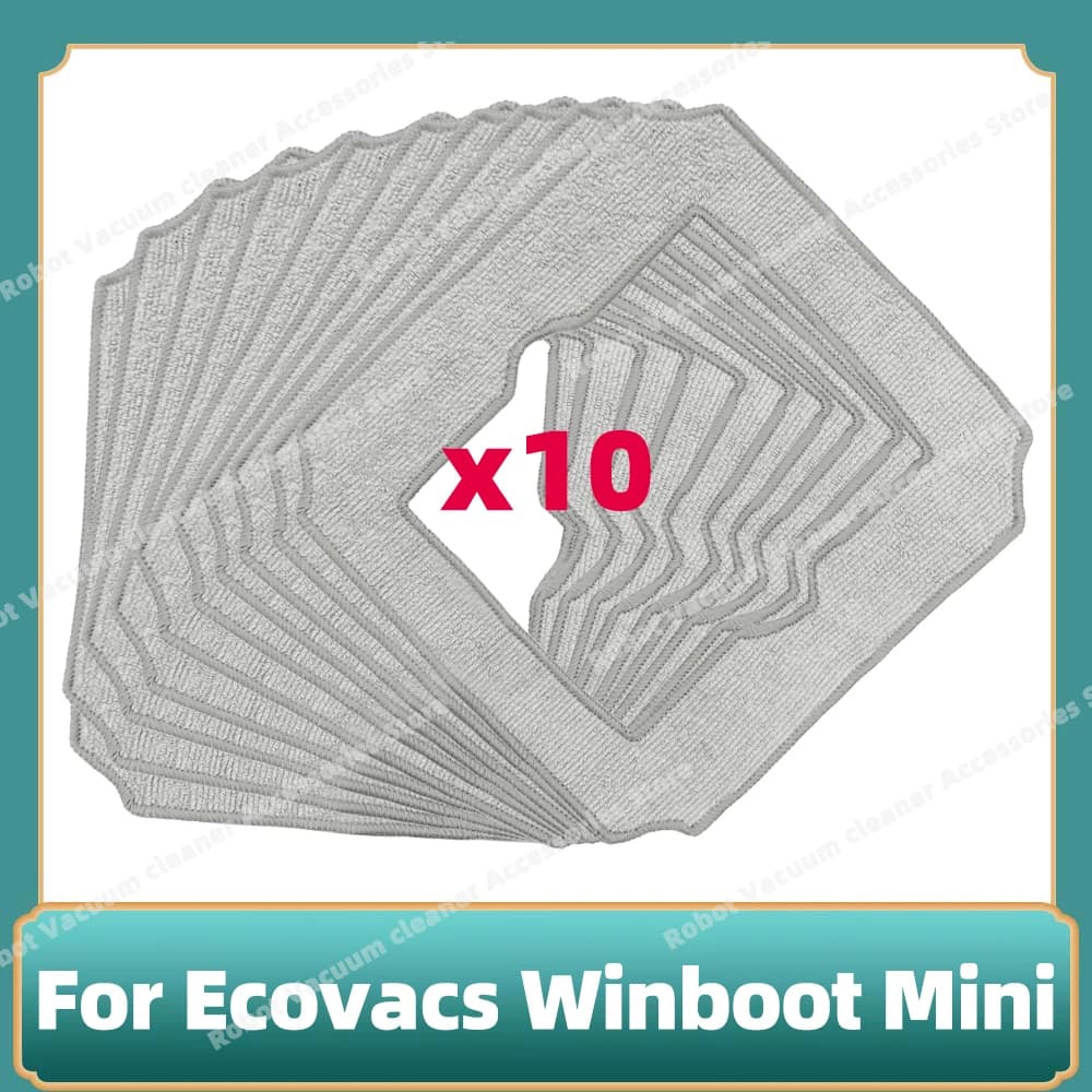 Mop Cloth Rag Compatible For Ecovacs Winboot Mini Vacuum Cleaner Parts Replacement Accessories