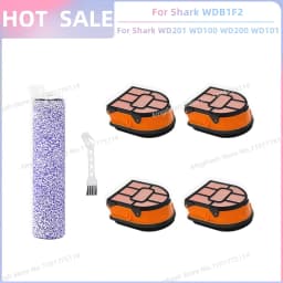 Fit For Shark WDB1F2 HydroVac AW201 AW302 WD201 WD100 WD200 WD101 WD200C WD201C WD101C HydroVac Vacuum Parts Brush Roller Filter