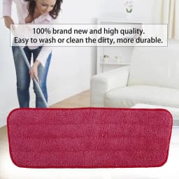Microfiber Spray Mop Cloth Replaceable Mop Head For Floor Wet and Dry Dual-Use Mop Pad Washable Mop Cloth Trapezoidal Spray Mop