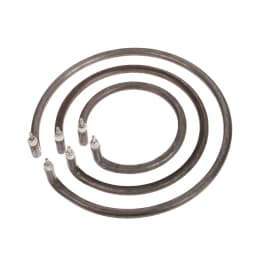 1pc Round Electric Wok Heating Pot Tube With Iron Anti-rust Heater Accessories Pipe 500/800W Circle Accept Dry Burning