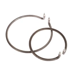1pc Round Electric Wok Heating Pot Tube With Iron Anti-rust Heater Accessories Pipe 500/800W Circle Accept Dry Burning