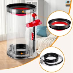 A06I Dust Container With Filter Replacement Parts For Dyson V10 SV12 Animal And Absolute Vacuum Cleaner Accessories Dustbin