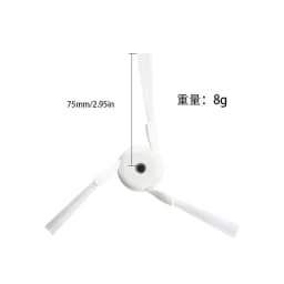 For Xiaomi Mijia M40 D110CN Robot Vacuum Spare Parts Main Side Brush Hepa Filter Mop Cloth Dust Bag Accessories Replacement