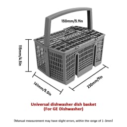 1PC Dishwasher Cutlery Storage Basket For LG For Kitchenaid For GE For Bosch For Maytag Knife Fork Storage Basket Cutlery Holder