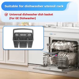 1PC Dishwasher Cutlery Storage Basket For LG For Kitchenaid For GE For Bosch For Maytag Knife Fork Storage Basket Cutlery Holder