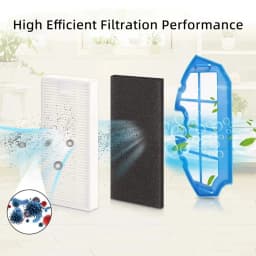 For Eufy RoboVac 11 11C Ecovacs Debot N79 Conga Excellence 990 Vacuum Cleaner Spare Parts,Main Side Brush Hepa Filter Wheel