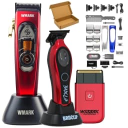 WMARK Professional Electric Hair Clipper NG-9004 BRDCLIP M3T Hair Trimmer Electric Shaver NG-7901 Barber Shop DLC Blade Machine