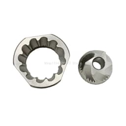 1 Set 48mm Six Star Conical Burr Suitable for Delonghi Automatic Coffee Machine Core Grinding Disc Grinder Stainless Steel Parts