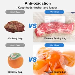 Food Vacuum Bags Reusable Vacuum Packaging Bags 10pcs BPA-Free Vacuum Sealing Air Valve Bag Food Storage Fresh Keeping Bags