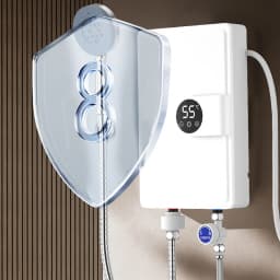 Smart Inverter Electric Water Heater Instant Water Heater Fast Heating Shower Instant Heating Water Heater LED Touch Controls