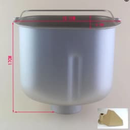 Bread barrel for Donlim, bread machine spare parts, TM018W, 4706W