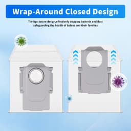 Dust Bag Part For Roborock Qrevo Curv Qrevo Edge Qrevo MaxV Qrevo Master Q Revo Qrevo S Qrevo Pro Plus Slim Vacuum Bag Accessory