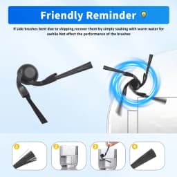 For Xiaomi Robot Vacuum S40 OV81 Dust Bags Side Brush Mop Cloths Roller Brush HEPA Filter Vacuum Cleaner Cleaning Accessories