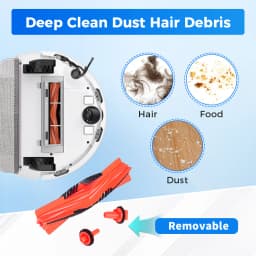 For Xiaomi Robot Vacuum S40 OV81 Dust Bags Side Brush Mop Cloths Roller Brush HEPA Filter Vacuum Cleaner Cleaning Accessories
