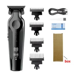 Kemei KM-1858 10W Professional Electric Hair Clipper,KM-264 5W Cordless USB Charging Rechargeable Clippers,Hair Trimmer Kit