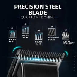 Kemei KM-1858 10W Professional Electric Hair Clipper,KM-264 5W Cordless USB Charging Rechargeable Clippers,Hair Trimmer Kit
