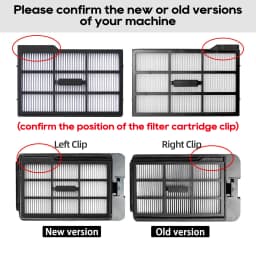 Compatible for Eufy Omni E25 / E28 Accessories Main Brush Filter Dust Bag Roller Mop