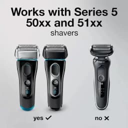 52B Replacement Head Compatible with Electric Shaver Razor 5090/5190cc,5040/5140s,5030s,5147s,5145s,5195cc,5197cc