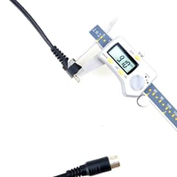Manicure Drill Accessorie Handpiece 210 204 90 105L 102L Power 1PC Black Grey 3-pin 9mm 6mm Marathon Strong Cable Electric
